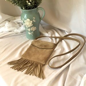 Suede Crossbody
